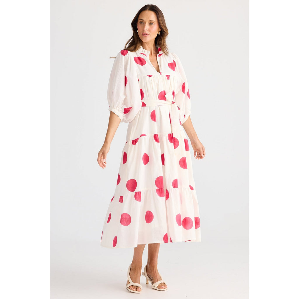 Dottie Spot Midi Dress