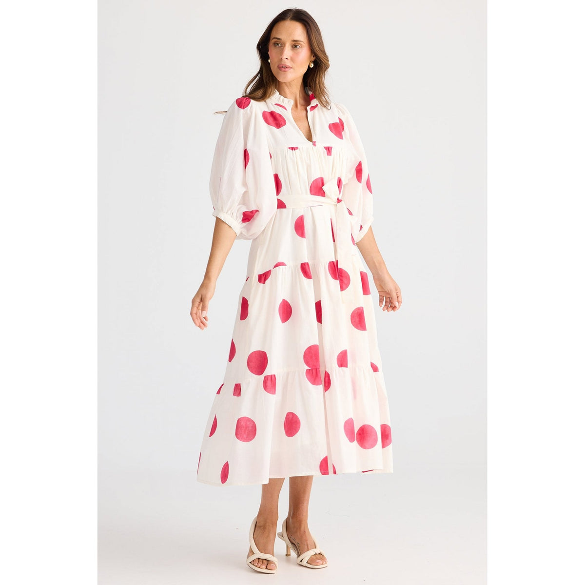 Dottie Spot Midi Dress