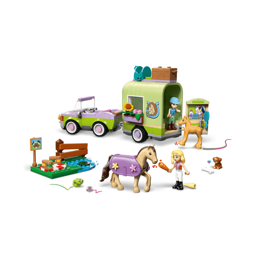 Horse & Baby Foal Trailer 42695