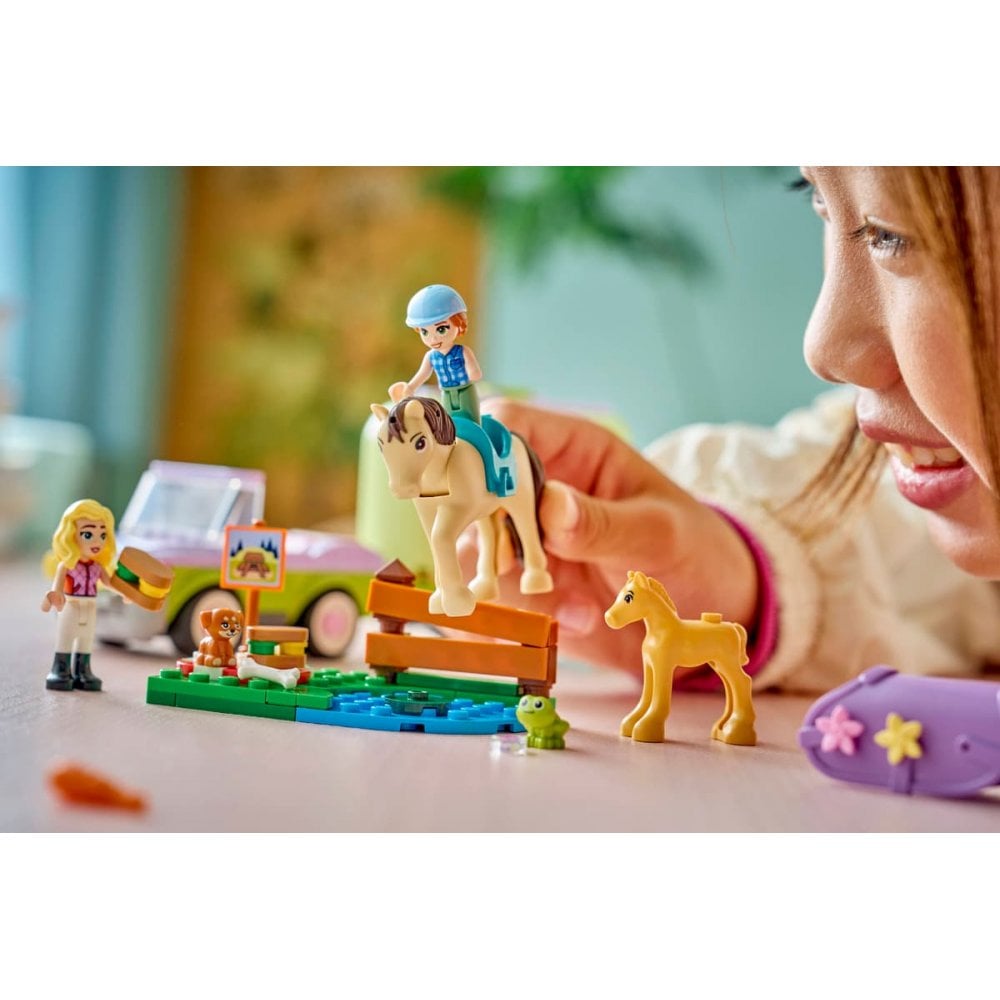 Horse & Baby Foal Trailer 42695