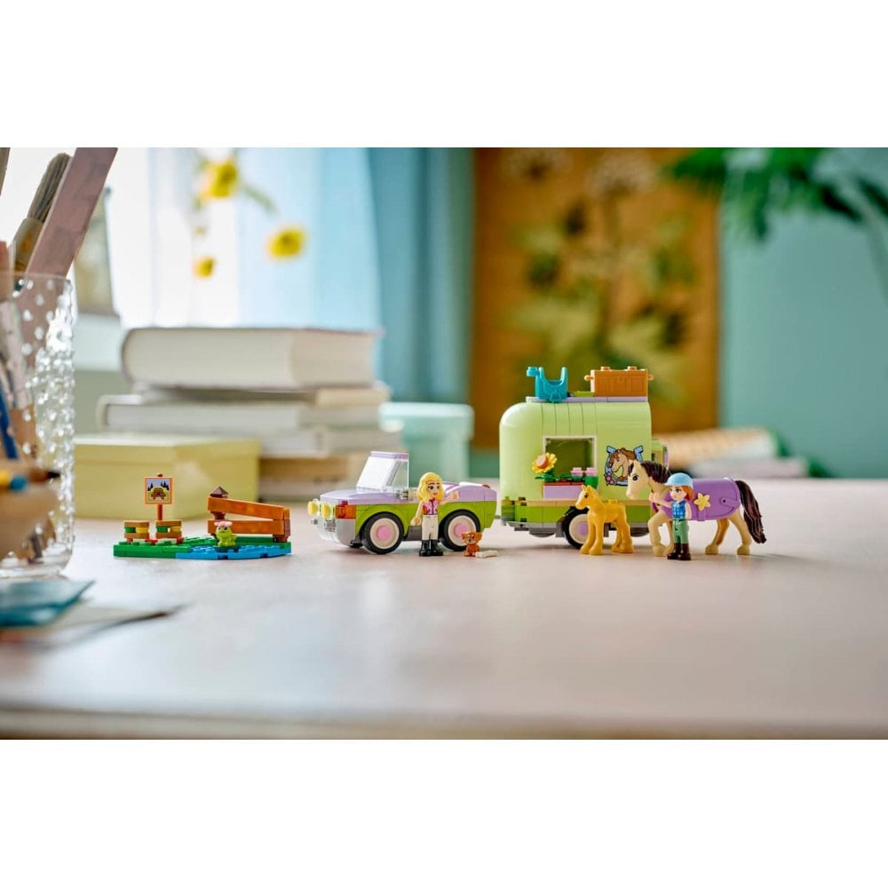 Horse & Baby Foal Trailer 42695