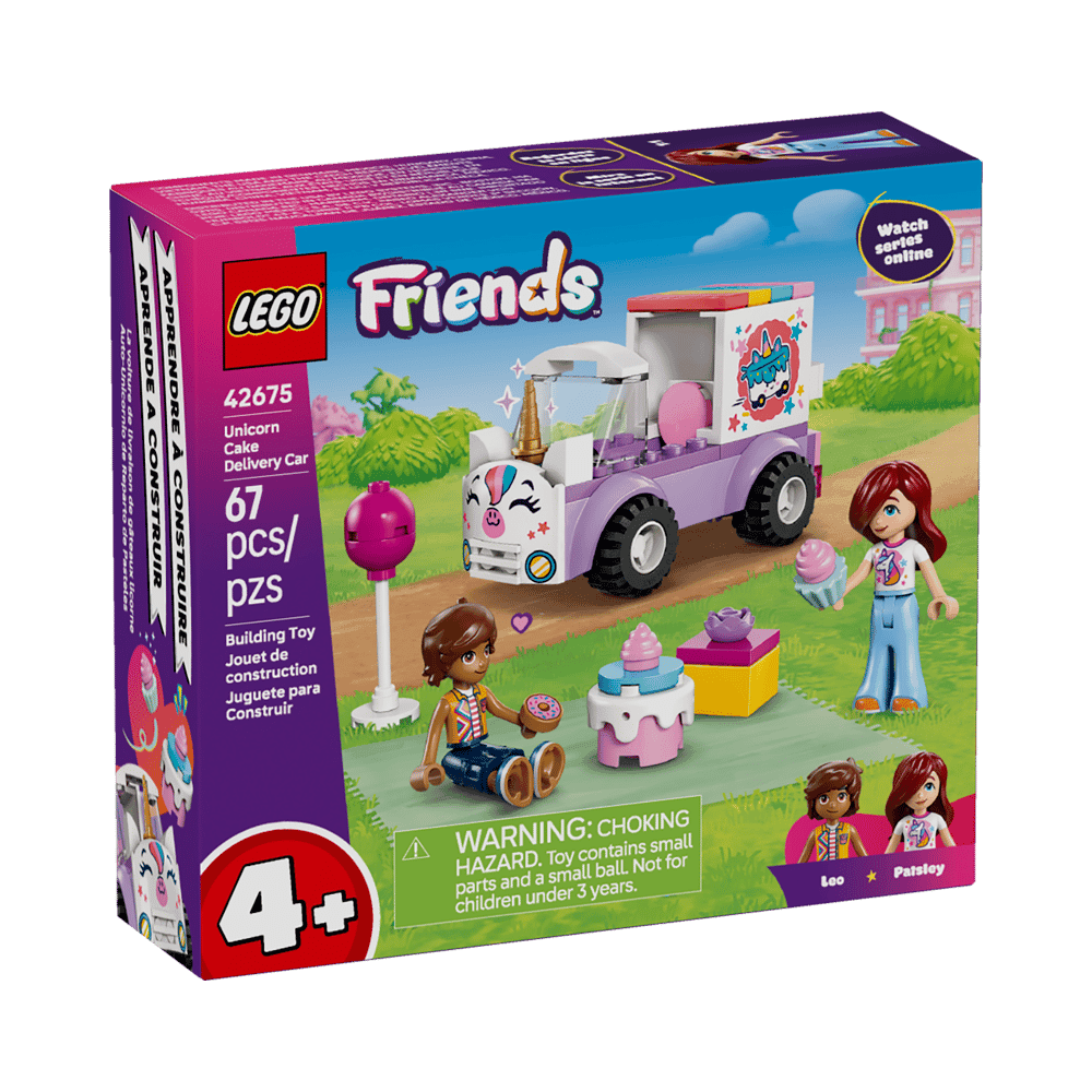 Unicorn Cake Delivery Car 42675