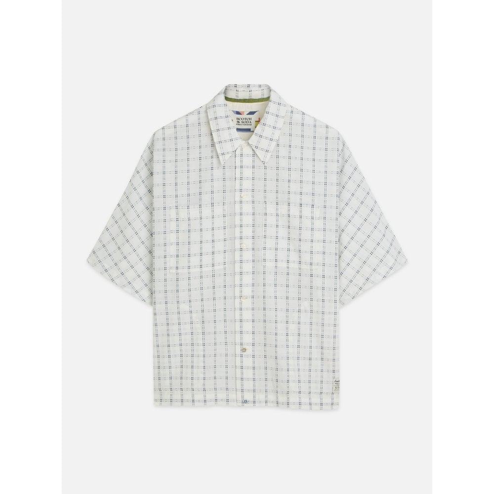 Check Loose Fit Short Sleeved Shirt