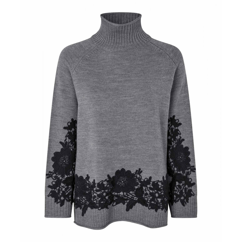 MaFalivra Lace Knit Jumper