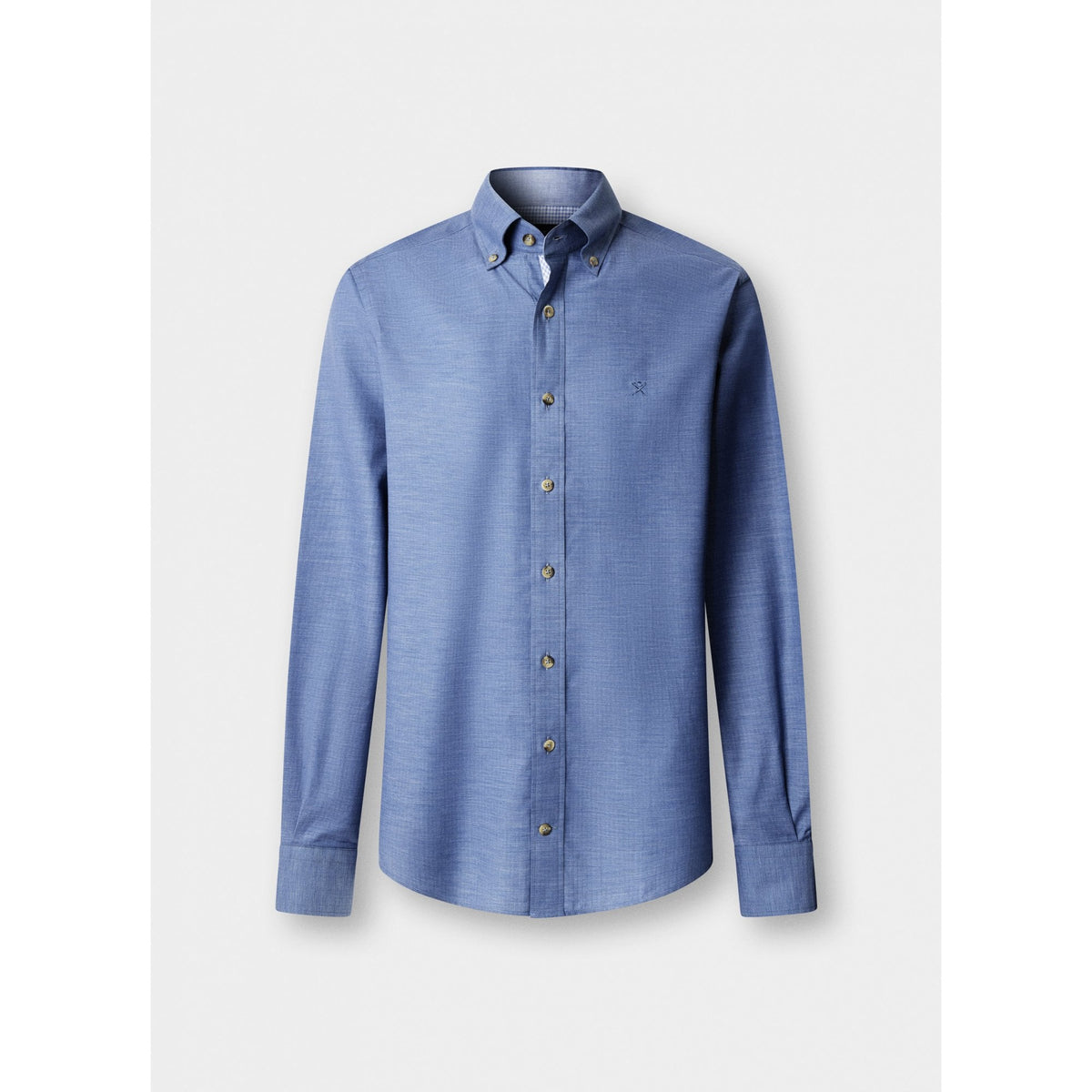 Classic Fit Flannel Herringbone Shirt