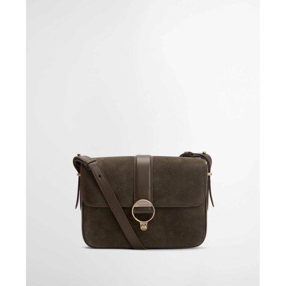 Rosa Suede & Leather Crossbody Bag