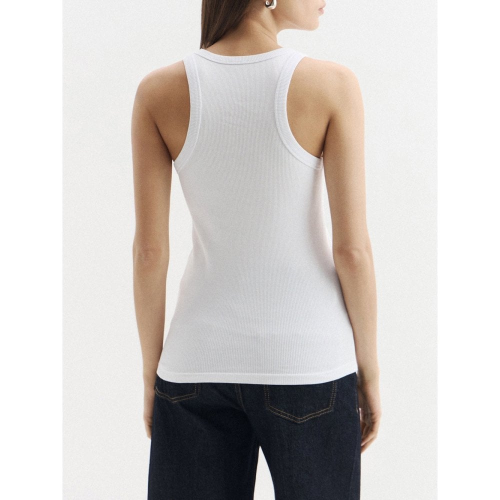 EMMUbicato Micro Crystal Detail Tank Top