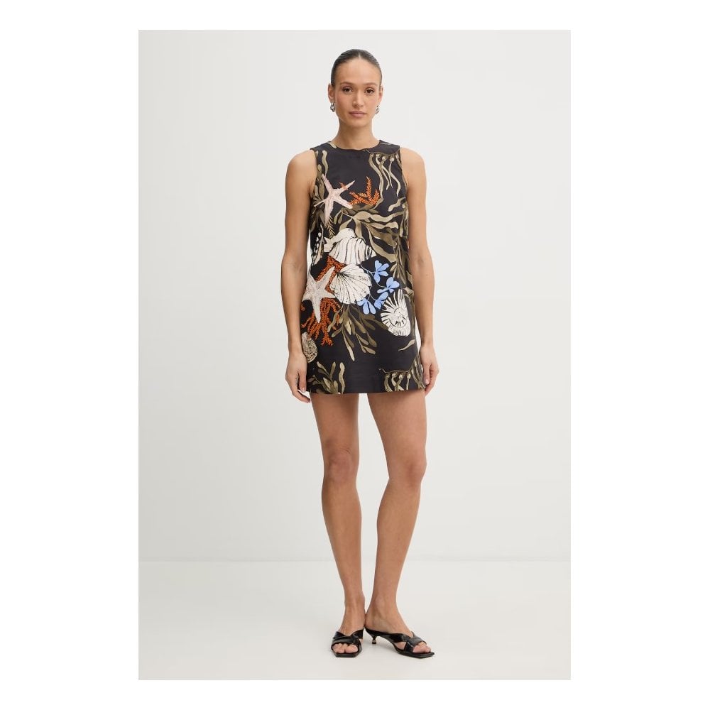 Sultano Print Mini Dress
