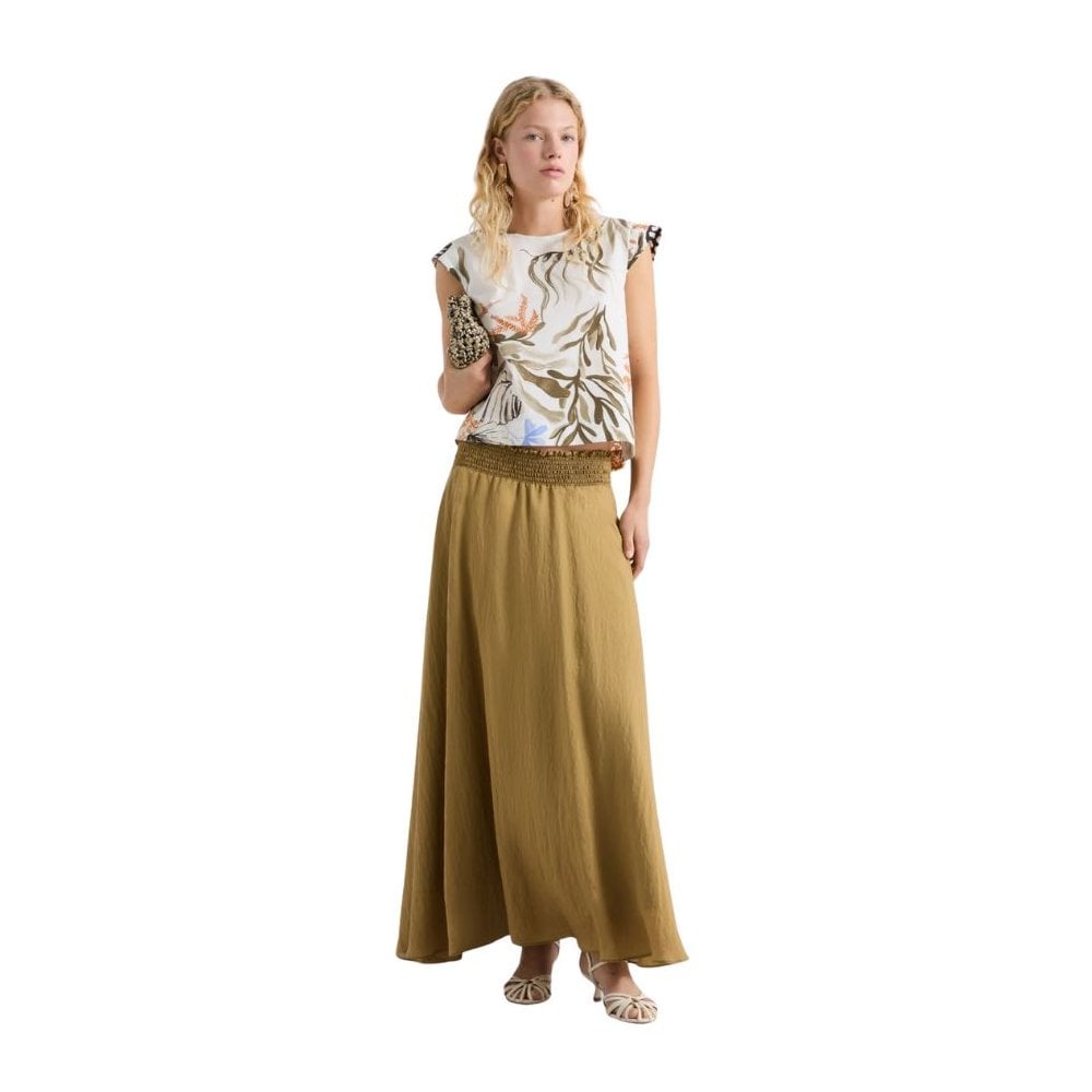 Affine Print Poplin Top