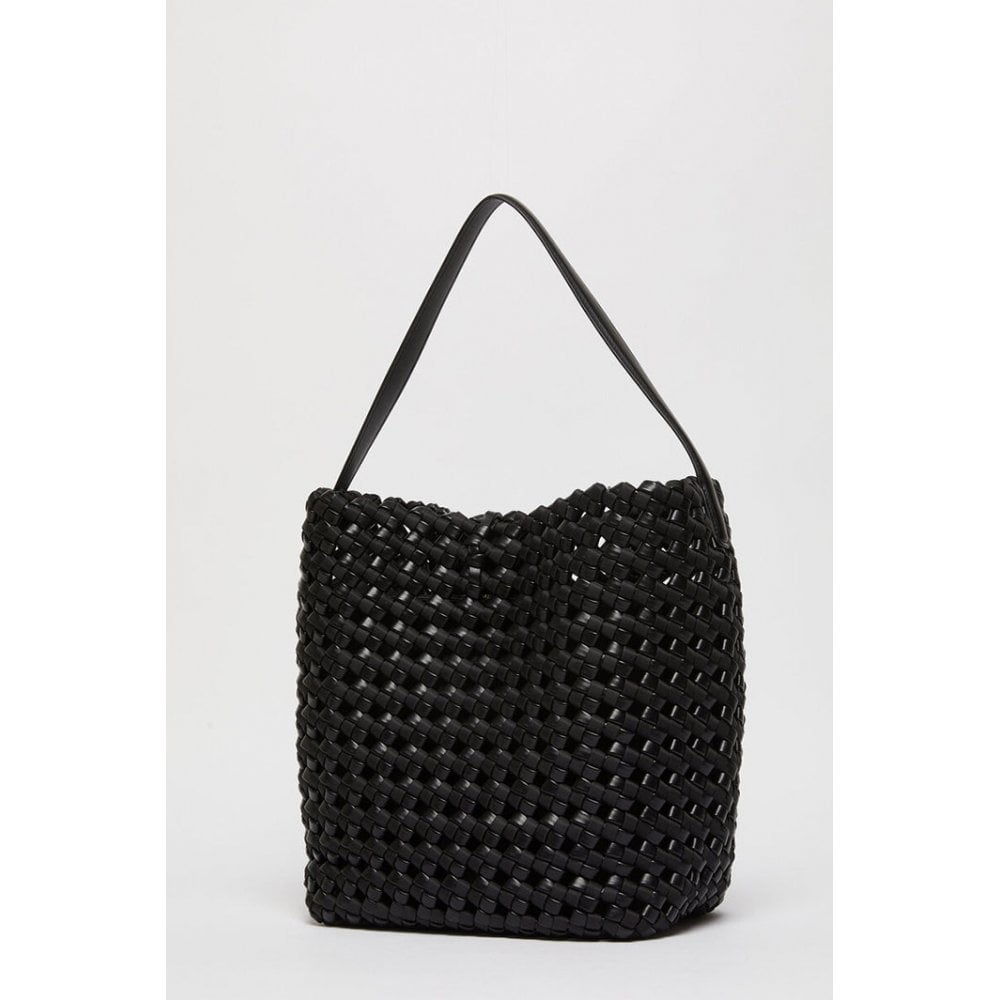 Barca Woven Large Bucket Bag