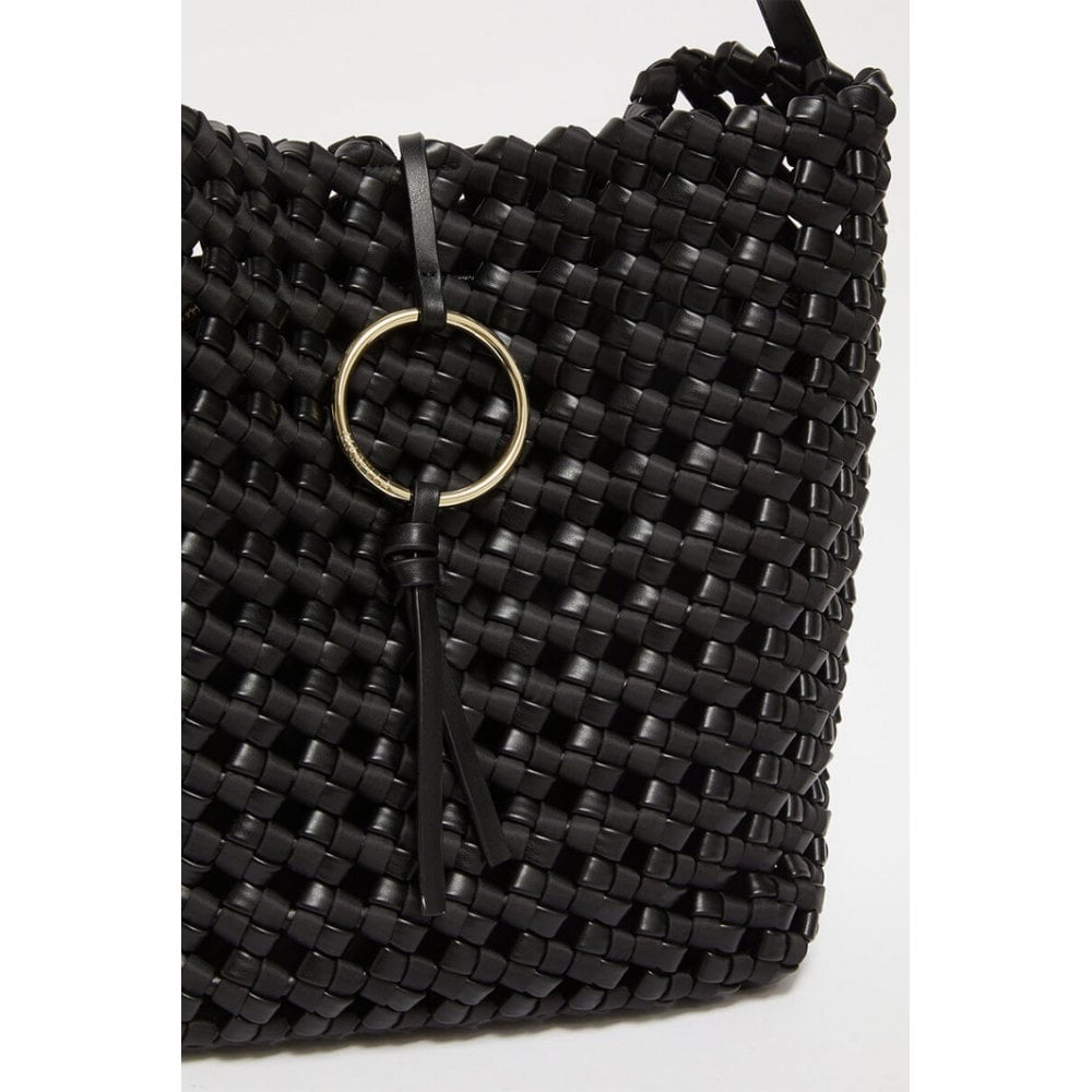 Barca Woven Large Bucket Bag