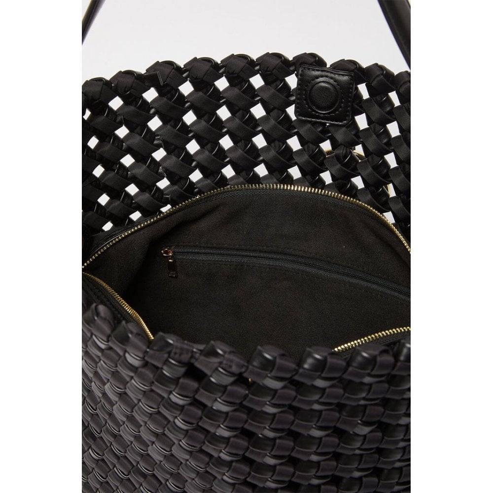 Barca Woven Large Bucket Bag