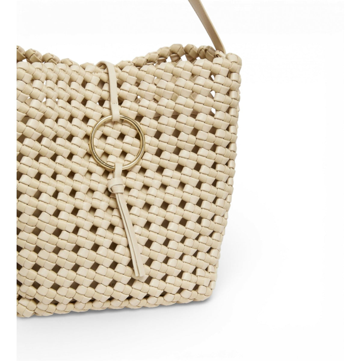 Barca Woven Large Bucket Bag