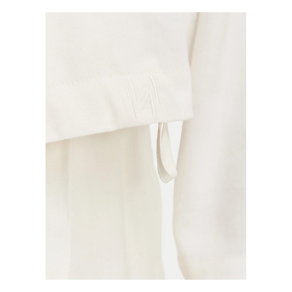 Palchi Cropped Linen Shirt Jacket