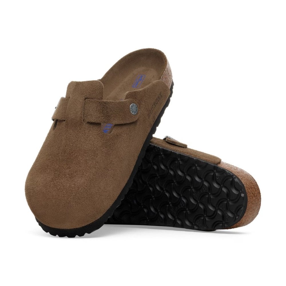 Men's Boston Soft Footbed Suede Clog