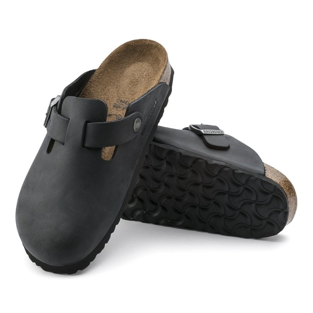 Boston Oiled Leather Clogs W