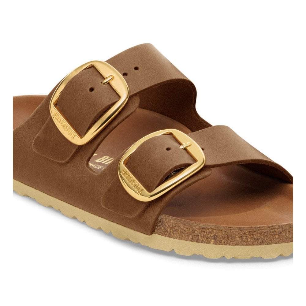 Arizona Big Buckle Oiled Leather Sandals W