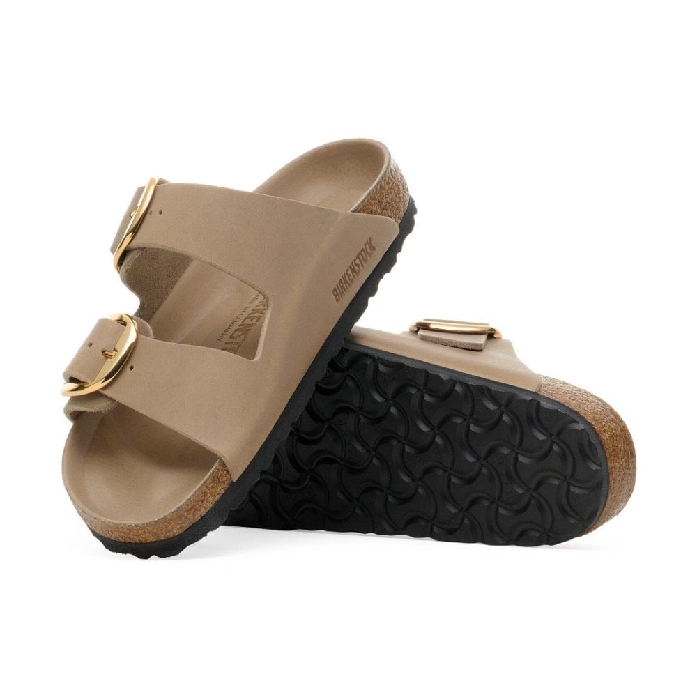 Arizona Big Buckle Oiled Leather Sandals W