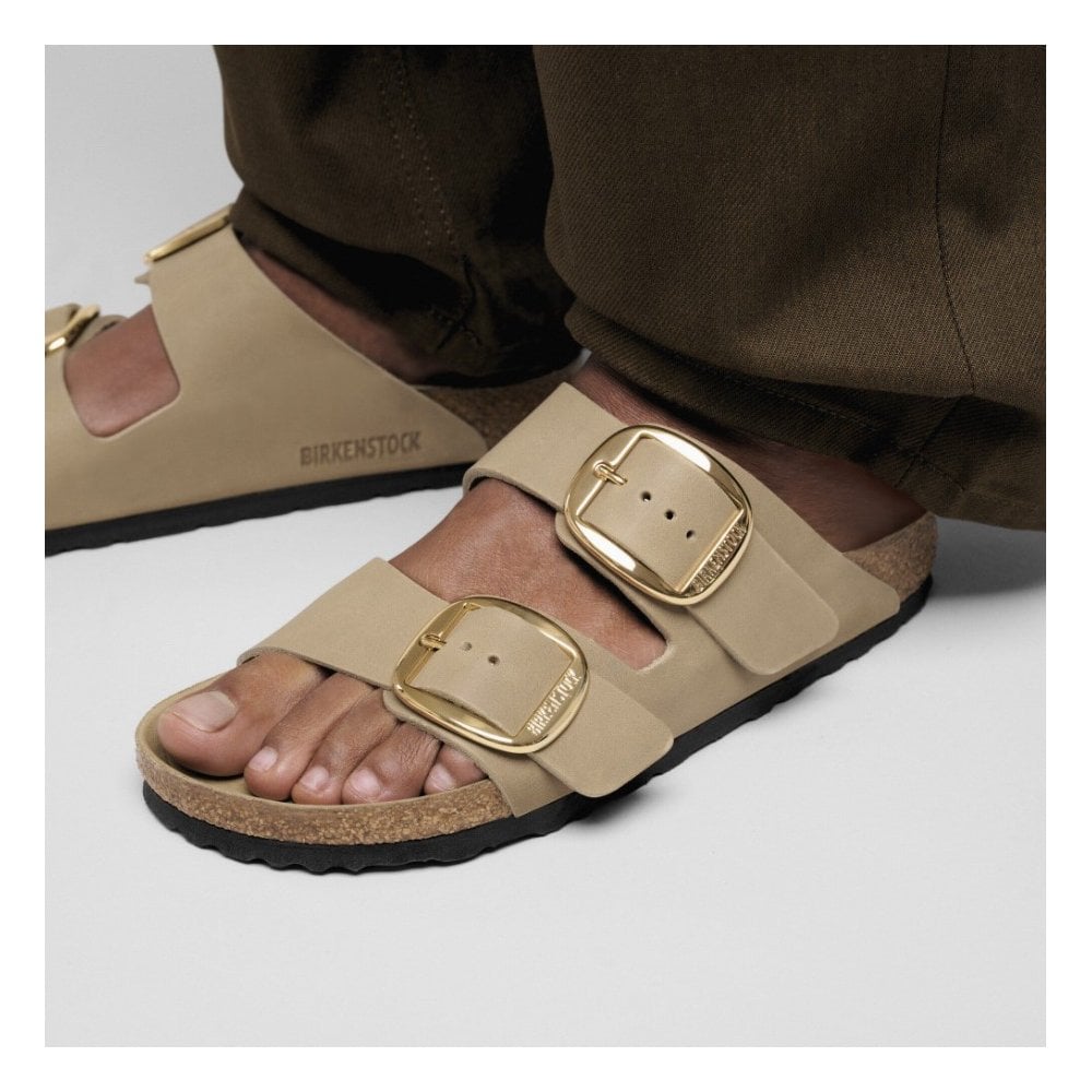 Arizona Big Buckle Oiled Leather Sandals W