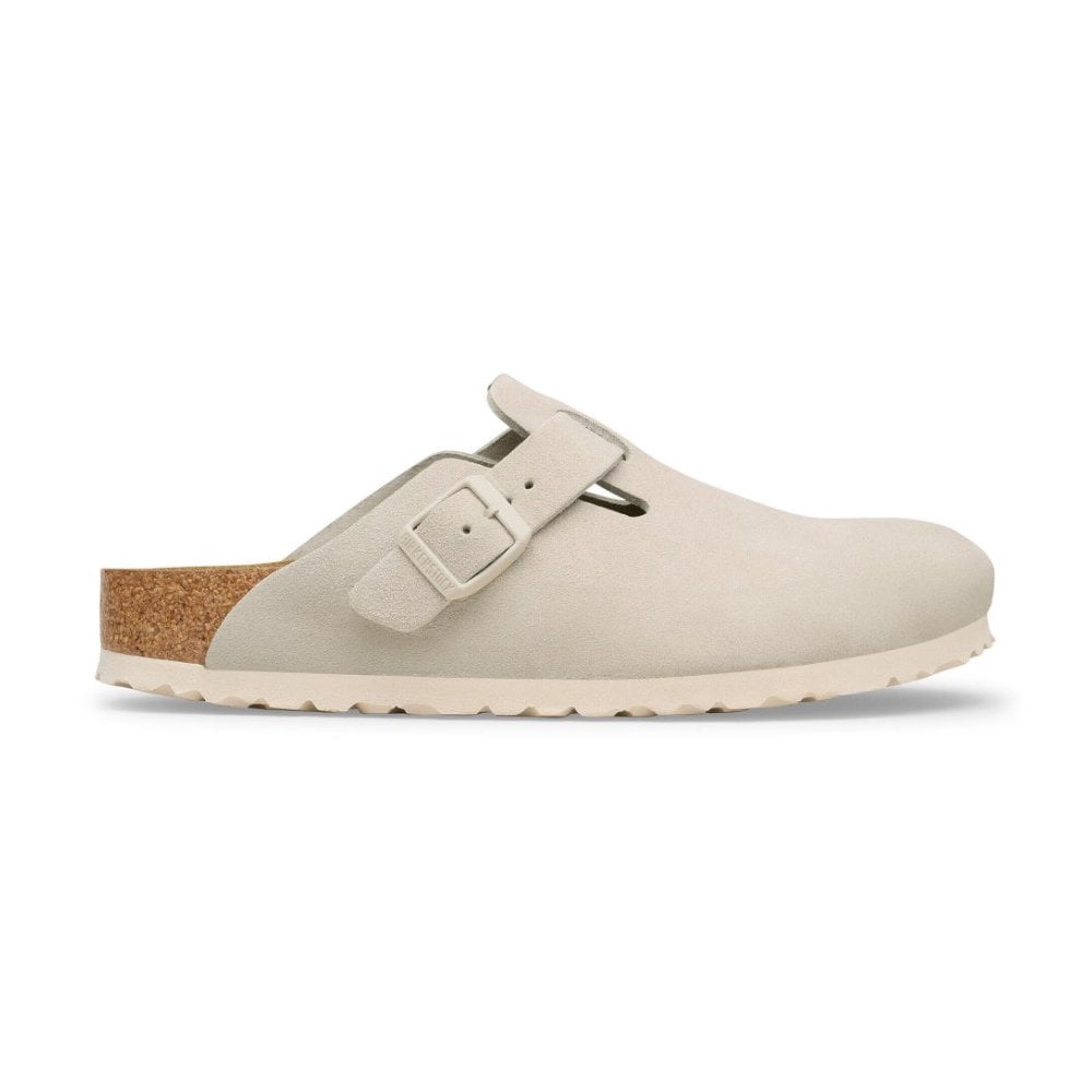 Boston Suede Leather Clogs W
