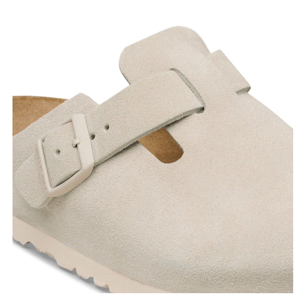 Boston Suede Leather Clogs W