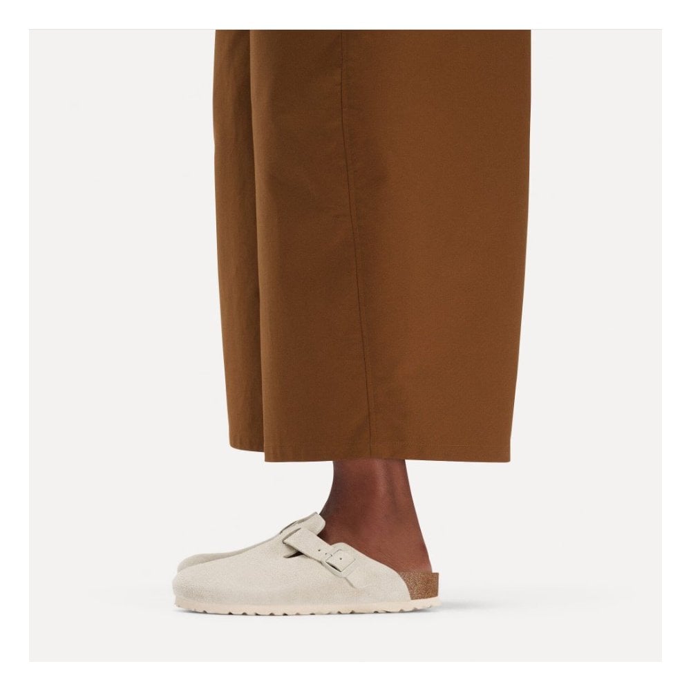 Boston Suede Leather Clogs W