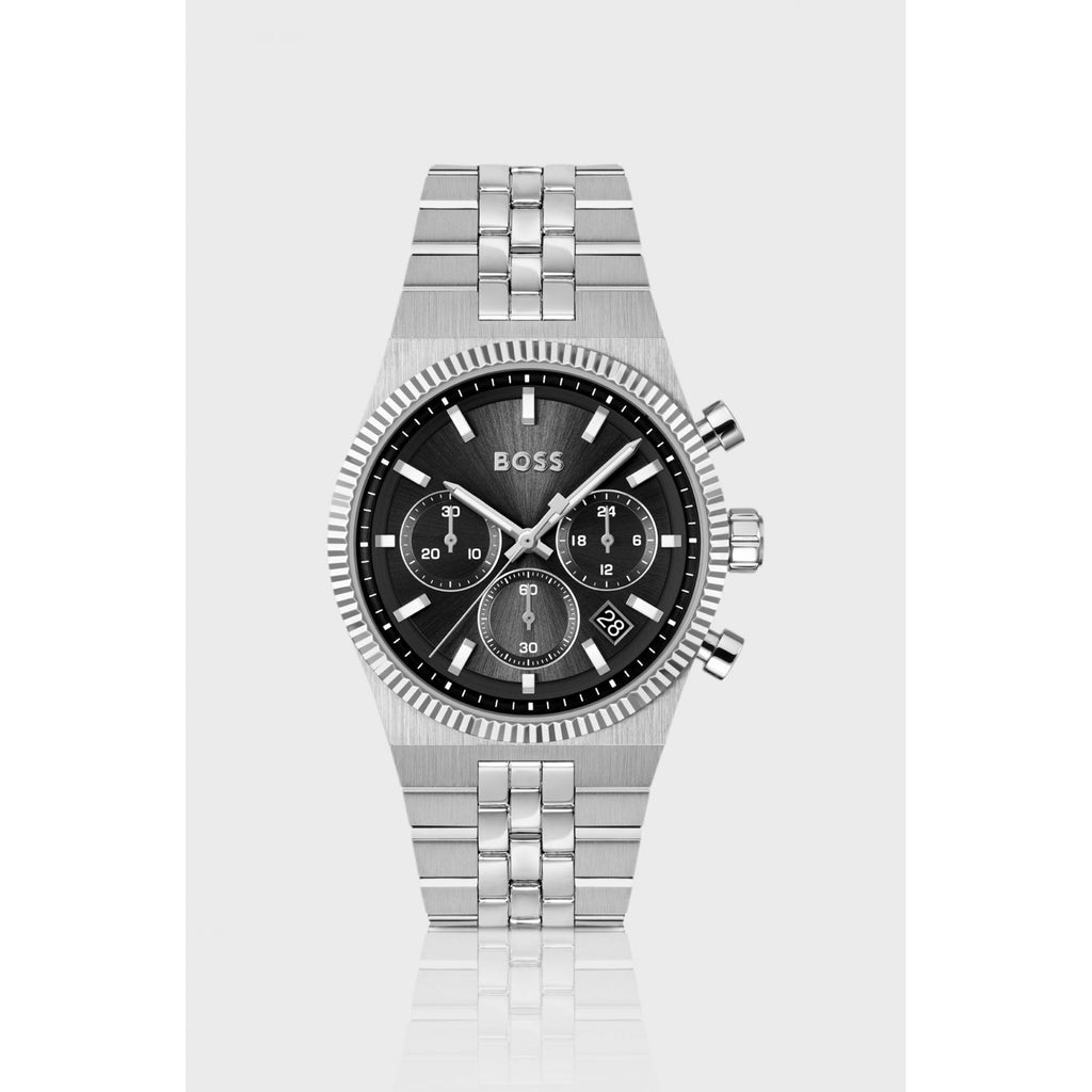 Candor Prime Black Dial 41mm Chronograph Watch