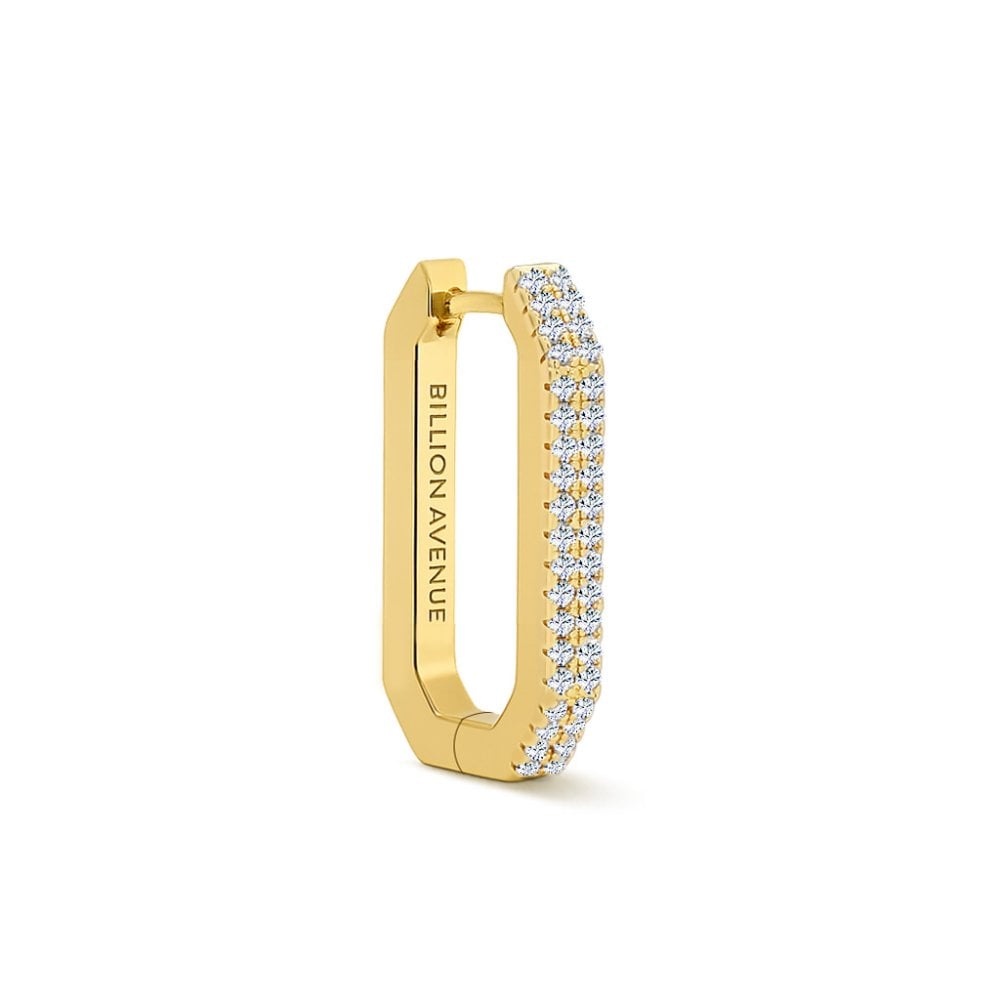 Octa Short Diamond Earring