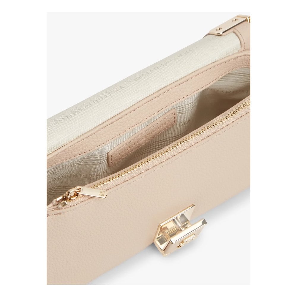 TH Heritage Monogram Chain Strap Crossbody Bag