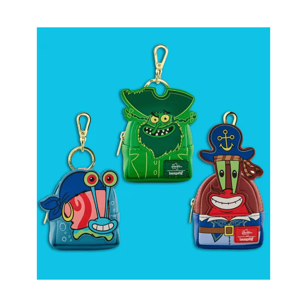 LF NICKELODEON SPONGEBOB SQUAREPANTS MYSTERY MINI BACKPACK BAG CHARMS - EACHES