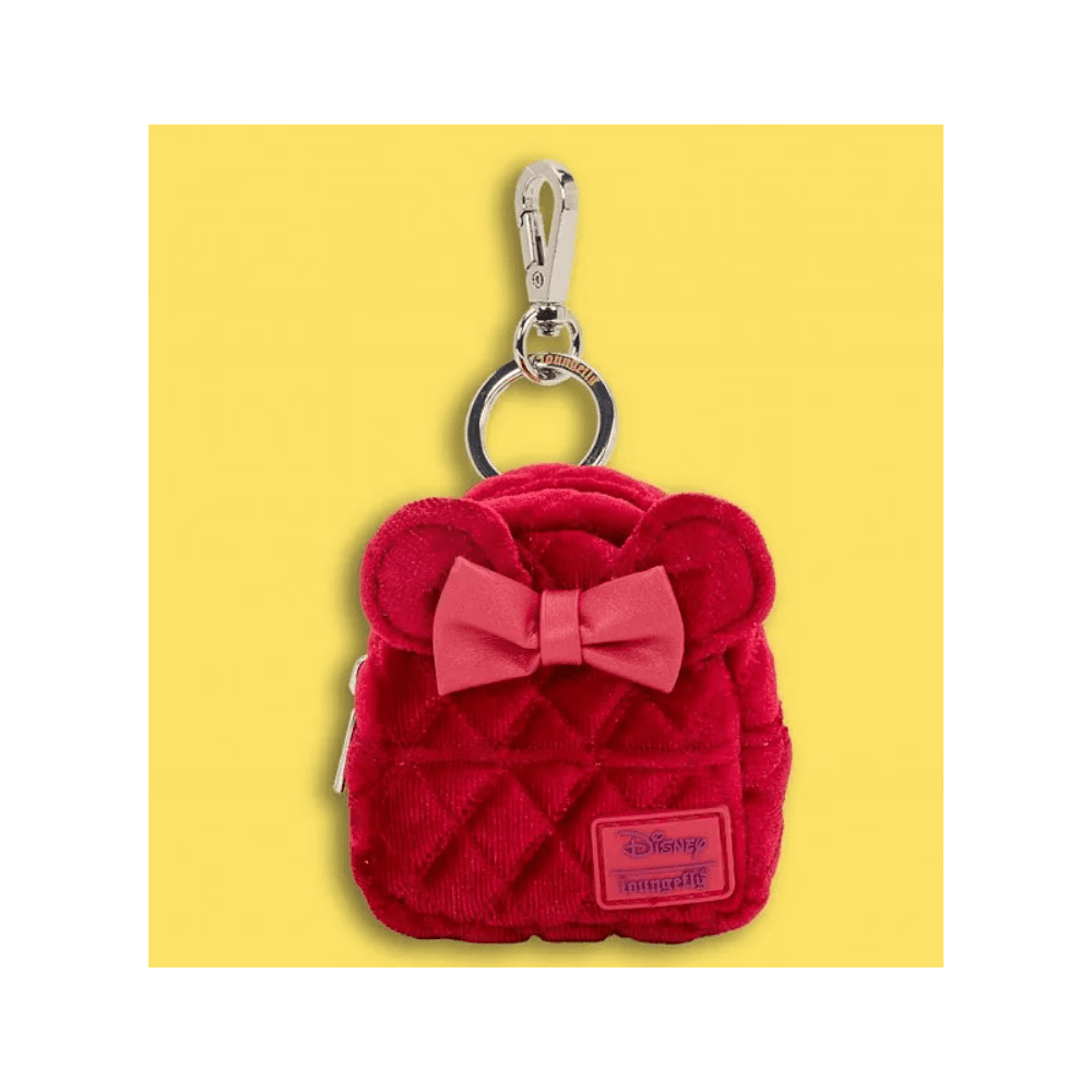 LF DISNEY MINNIE MOUSE GLITTER MYSTERY MINI BACKPACK BAG CHARMS - EACHES