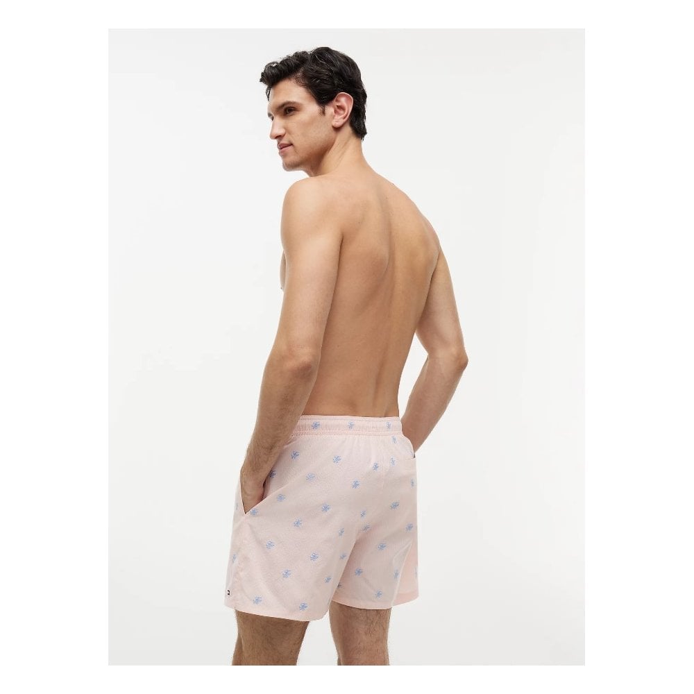 Mid Length Drawstring Swim Shorts