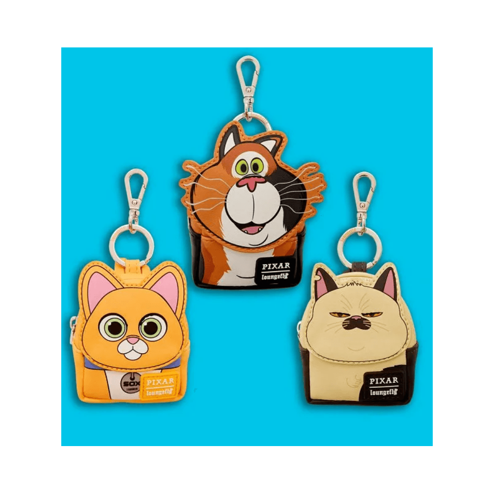 Disney-Pixar Dogs & Cats Mystery Mini Backpack Keychain Charm