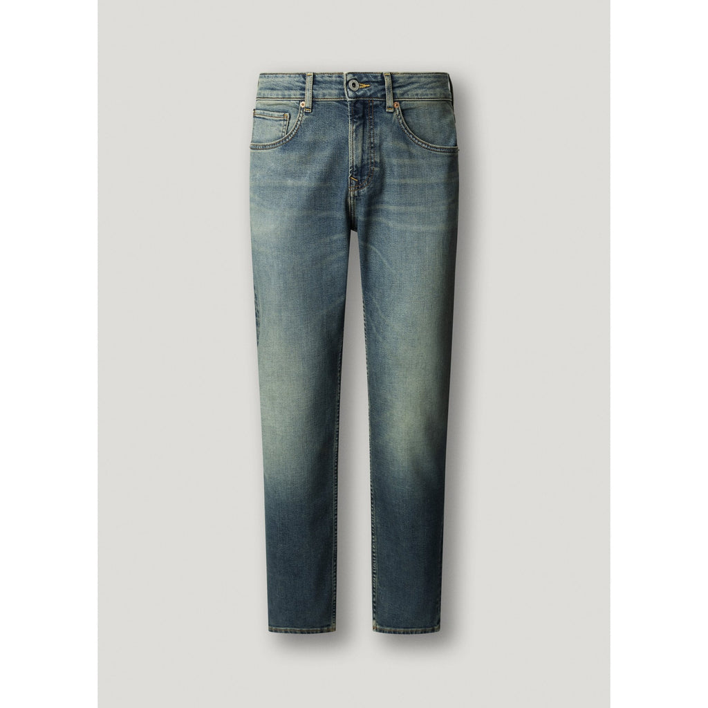 Cash Straight Fit Mid-Rise Jeans