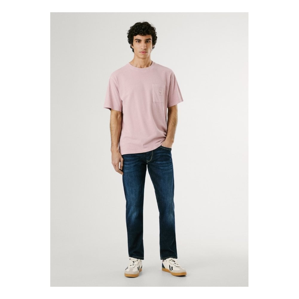 Cash Regular Fit Mid-Rise Jeans