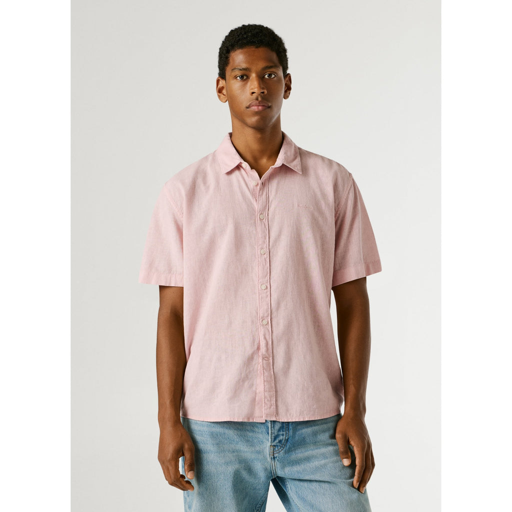 Percy Garment Dyed Short Sleeve Shirt