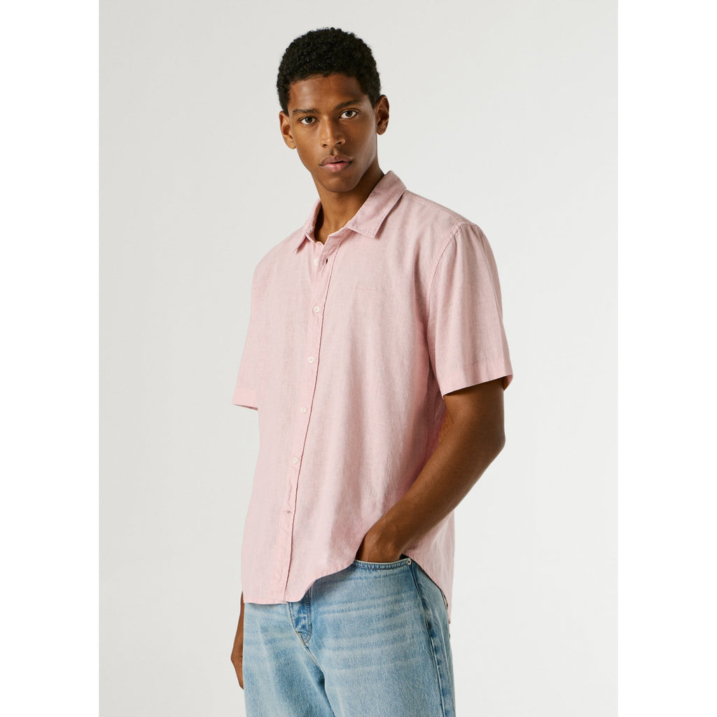 Percy Garment Dyed Short Sleeve Shirt
