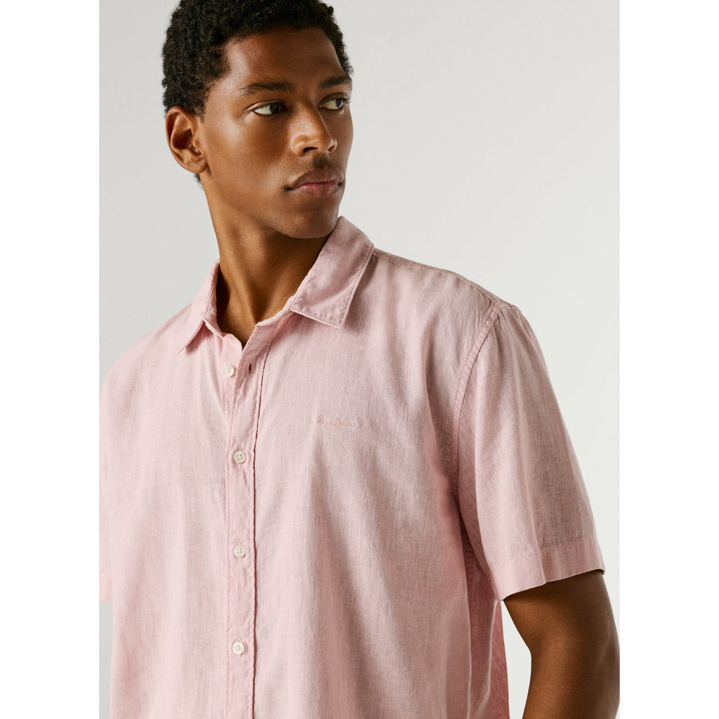 Percy Garment Dyed Short Sleeve Shirt