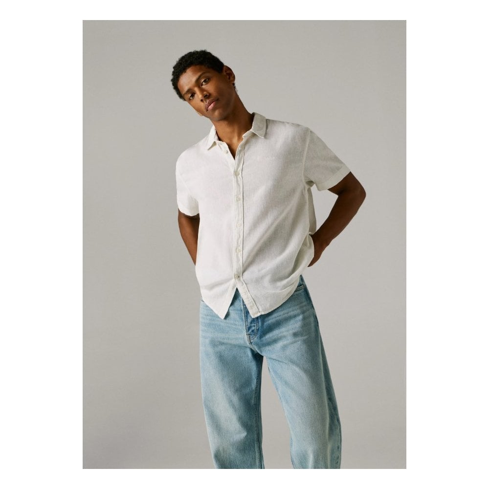 Percy Garment Dyed Short Sleeve Shirt