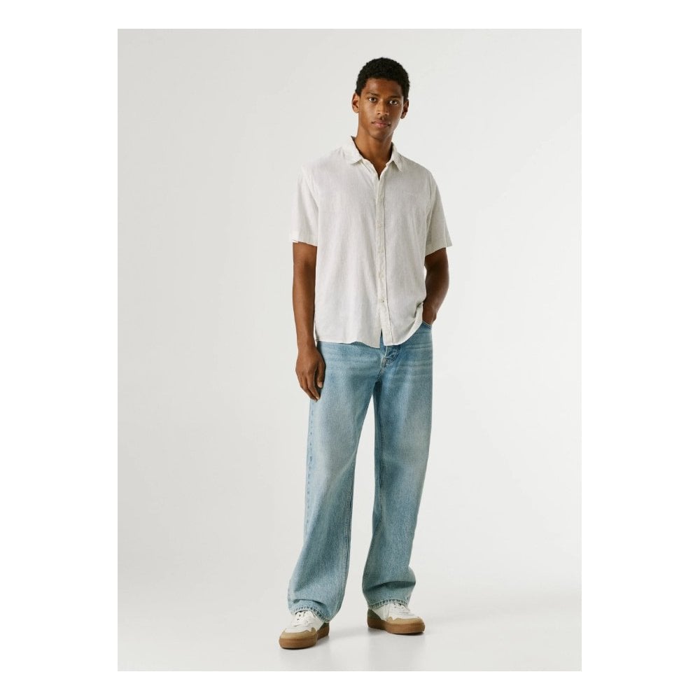 Percy Garment Dyed Short Sleeve Shirt