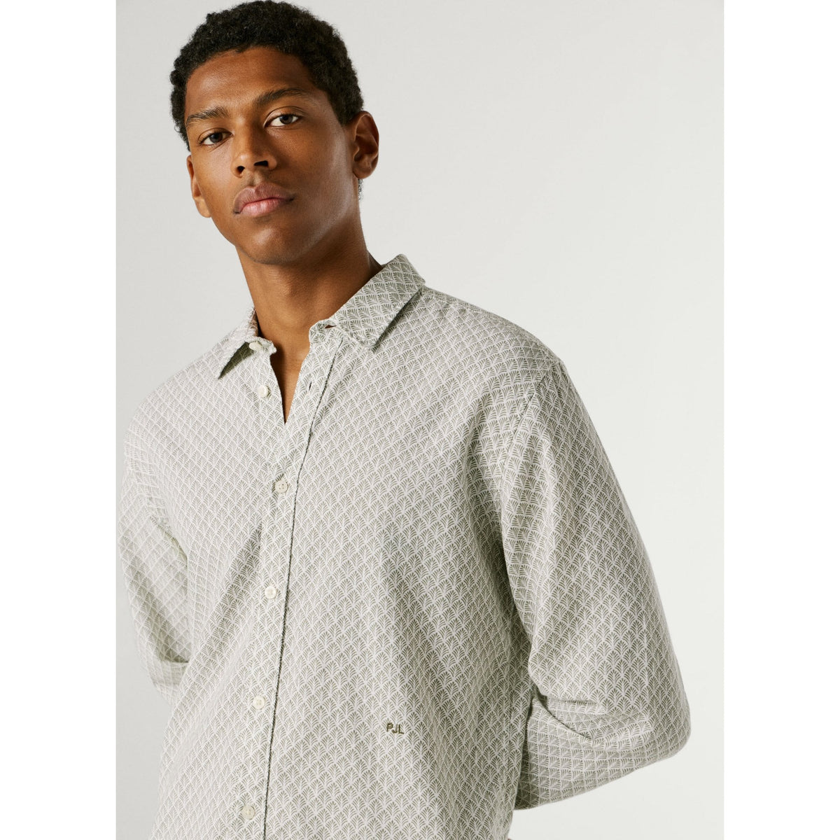Portland Regular Fit Geometric Print Shirt