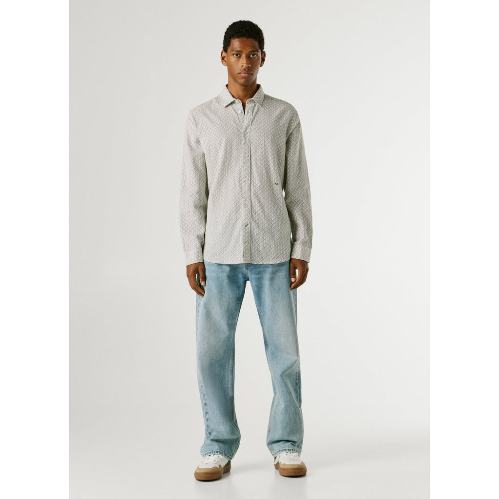 Portland Regular Fit Geometric Print Shirt