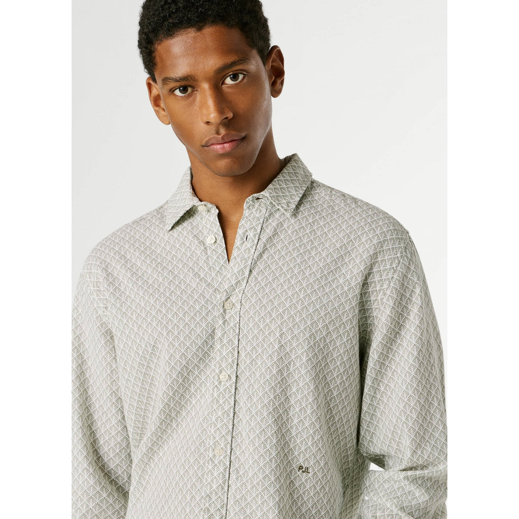 Portland Regular Fit Geometric Print Shirt
