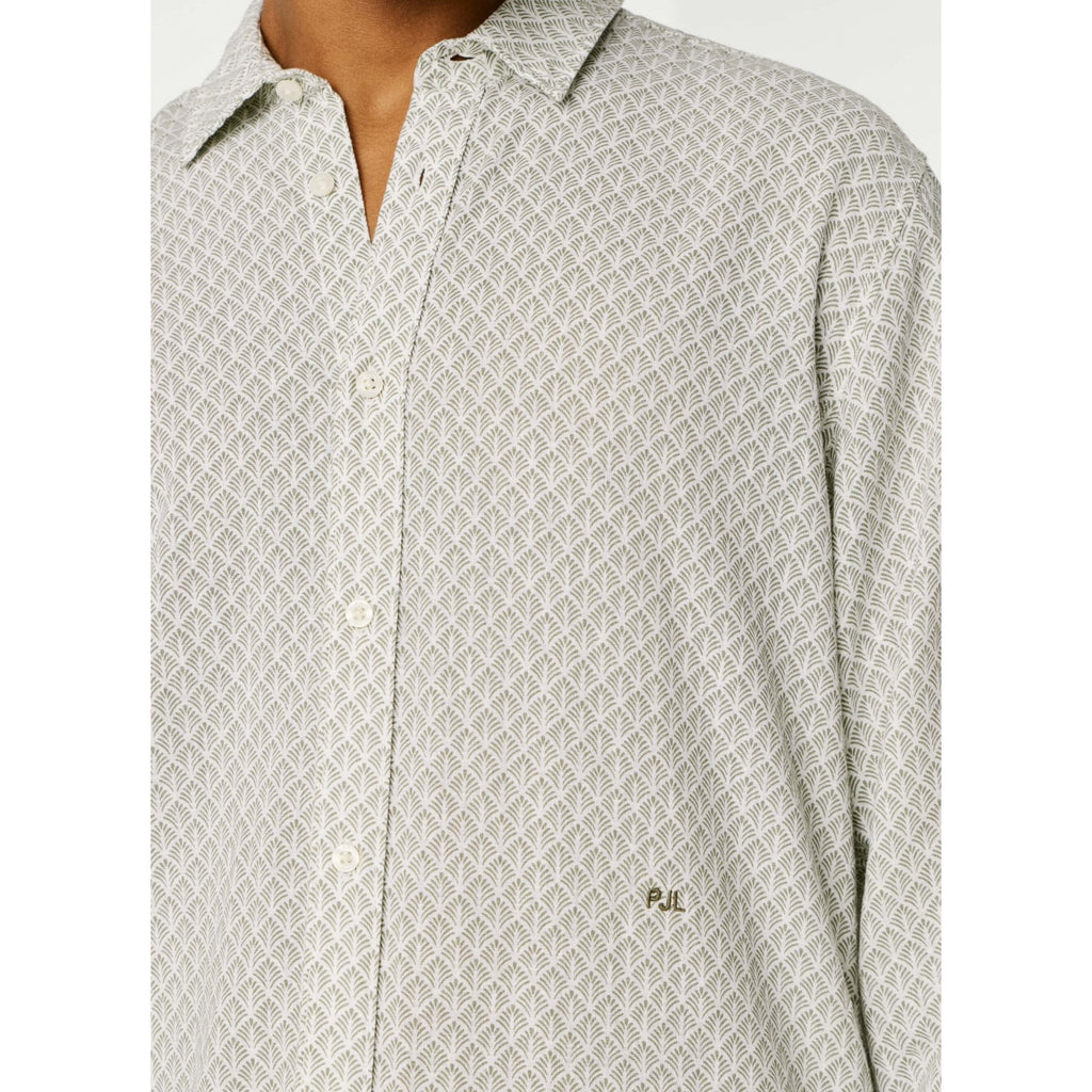 Portland Regular Fit Geometric Print Shirt