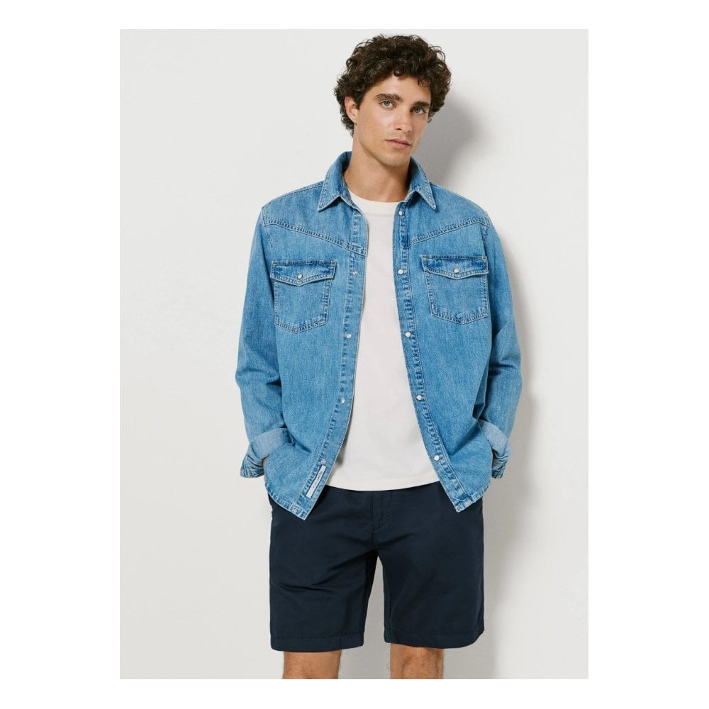 Relaxed Fit Linen Shorts