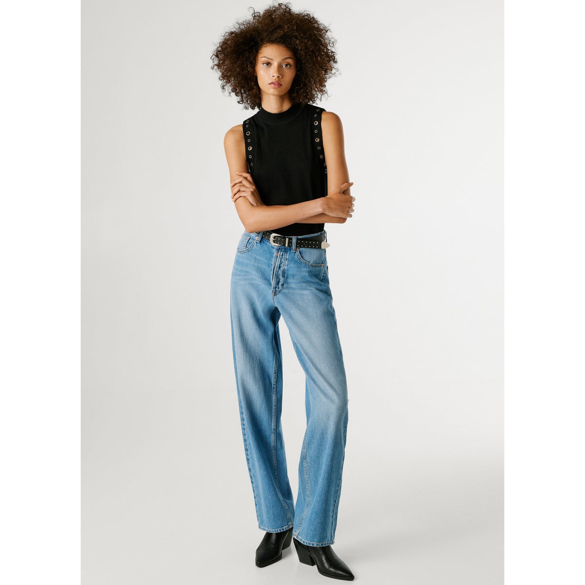 Addison Ultra High Waist Barrel Fit Jeans