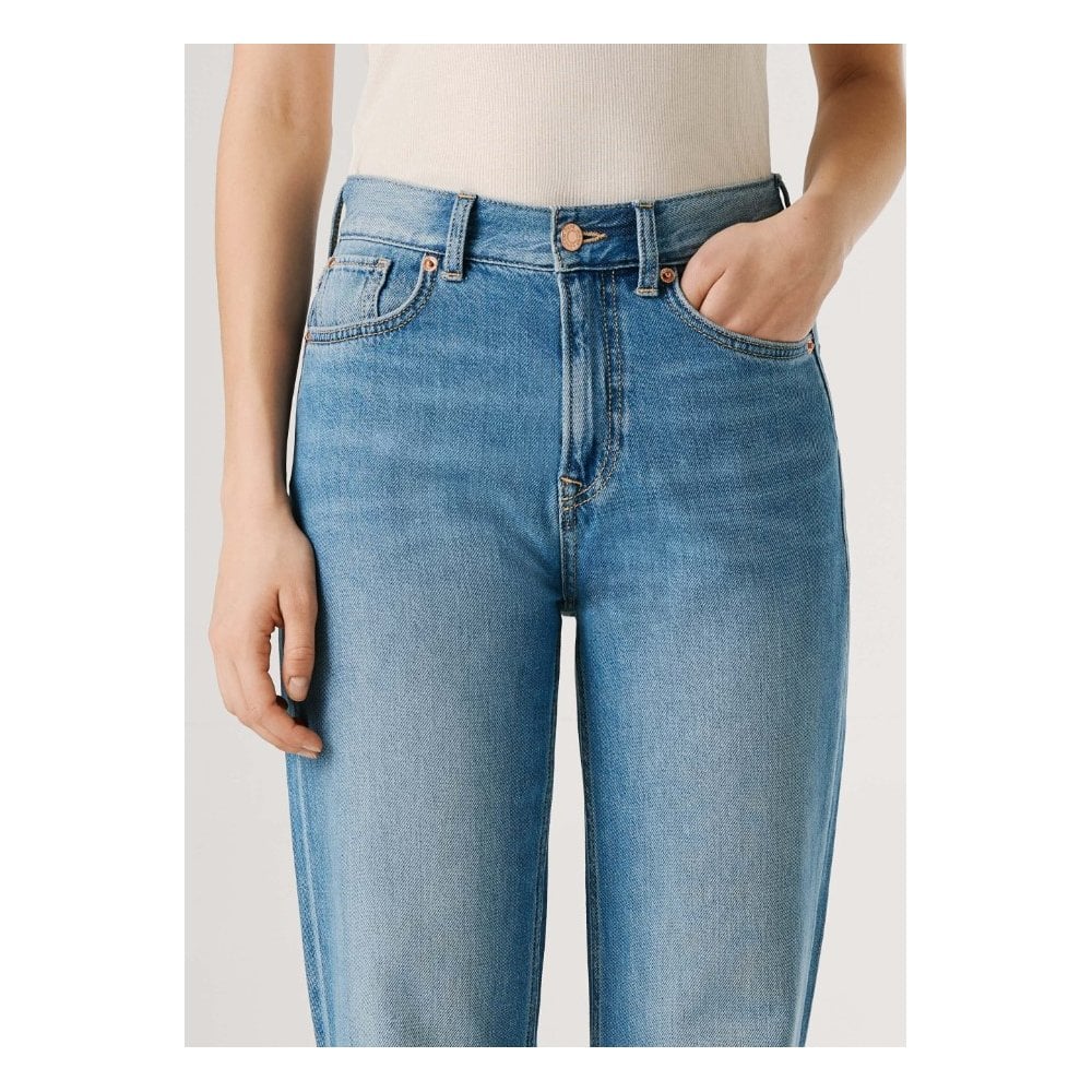 Robyn High Waist Straight Fit Jeans