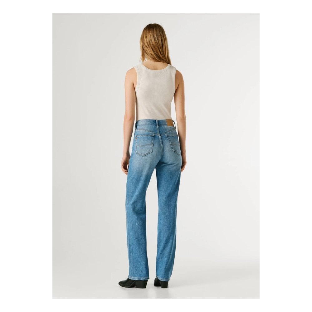 Robyn High Waist Straight Fit Jeans