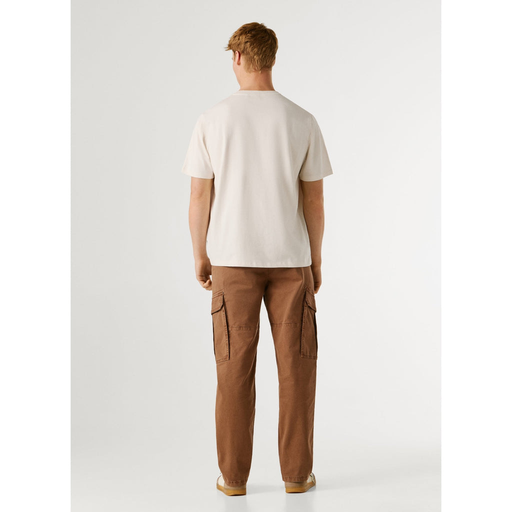 Connor Regular Fit Contrast Logo Print T-Shirt