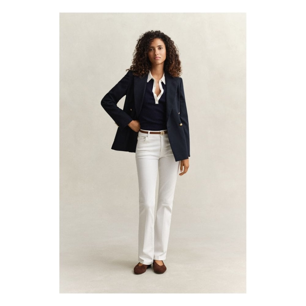 Cropped Slim Stretch Jeans